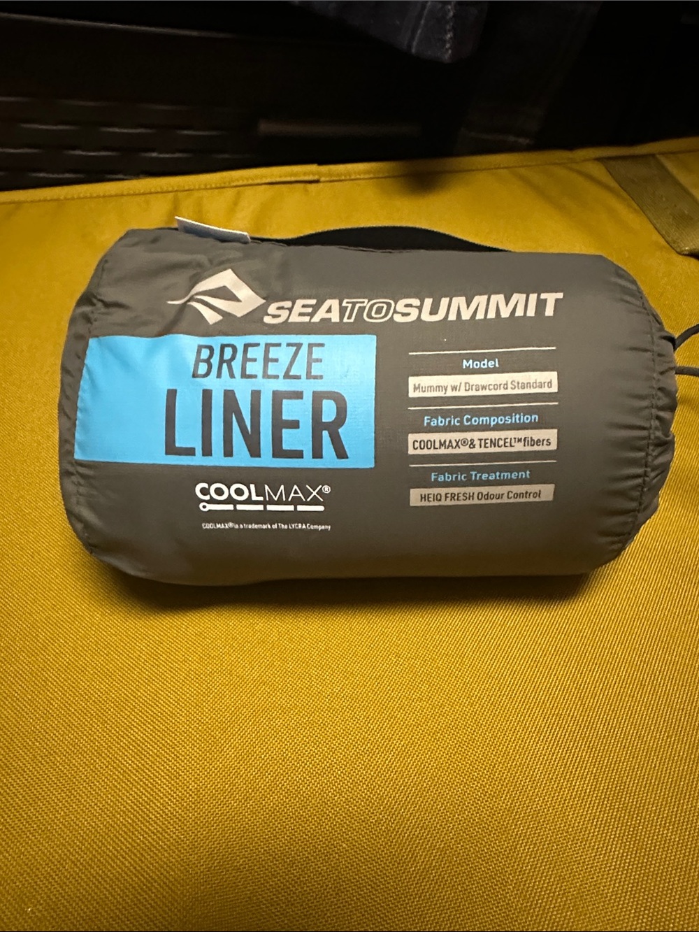 Sea to Summit Breeze Liner Sleeping Bag Liner - Blue